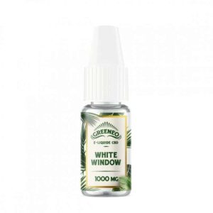 greeneo vape cbd 1000mg white window